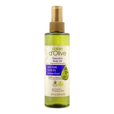 Buy Dalan D Olive With Pure Olive Oil Reparative Body Oil 200ml