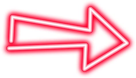 Neon Arrow Png Download Free Png Images