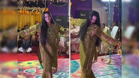Pakistani Girl Viral Dance Pakistani Girl Ayeshas Dance To Mera Dil Ye Pukare Sets Internet