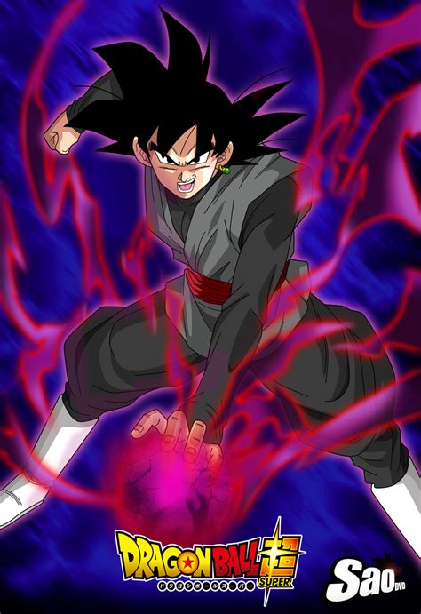 Goku Black Poster By Saodvd On Deviantart Goku Black Anime Dragon