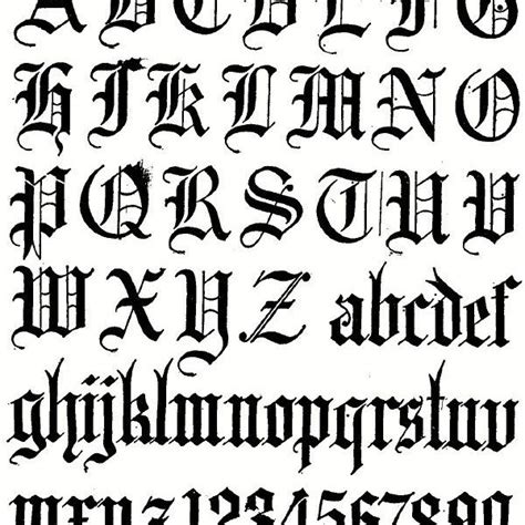 Old English Letters Font Unique Old English Letter Font Letter Of