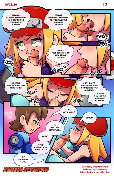 Rule 34 Capcom Comic Mega Man Mega Man Legends Mega Man Volnutt Roll