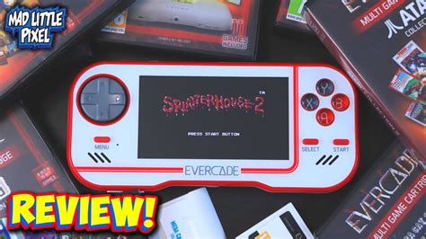 New Handheld Game Console In 2020 Evercade Review Retro Done Right