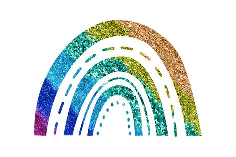 Glitter Rainbow Png 11934247 Png
