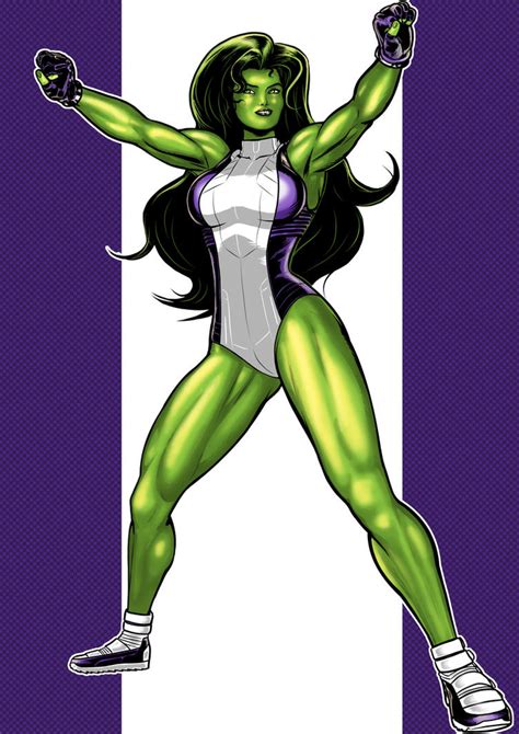 She Hulk Commission 45 By Xenomrph On Deviantart