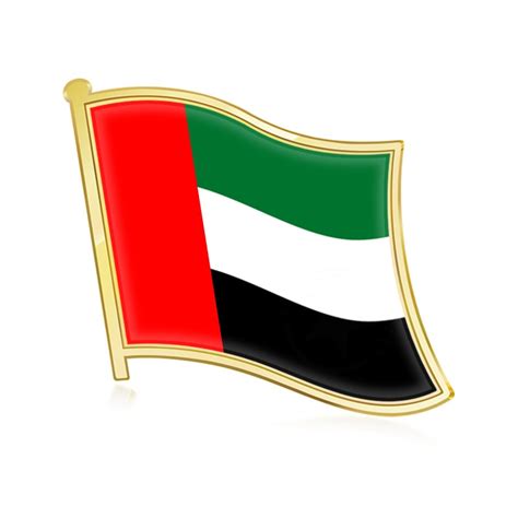 United Arab Emirates Single Flag Lapel Pins In Brooches From Jewelry