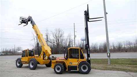 Rough Terrain Forklifts And Telehandlers