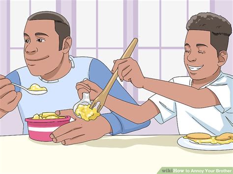 Your little brother got hurt when you were play fighting together. How to Annoy Your Brother: 14 Steps (with Pictures) - wikiHow