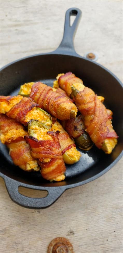 Bacon Wrapped Pickle Poppers - What's On Parker's Plate