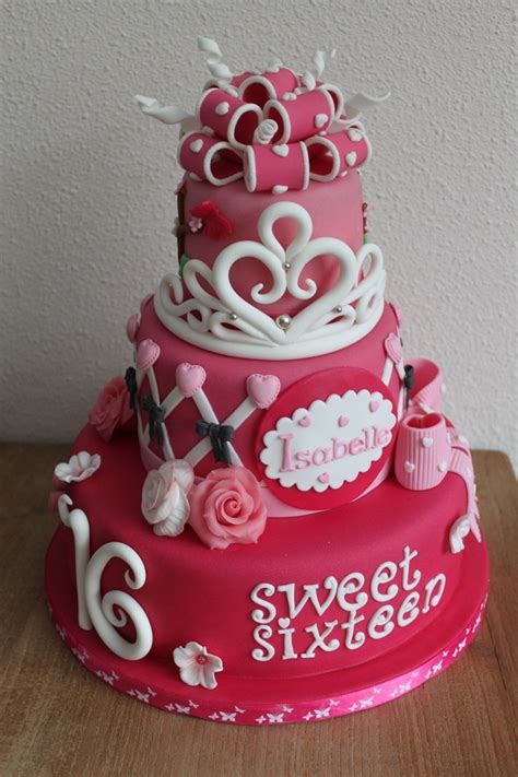 She wanted to follow the theme of her party so she had some ideas on what she wanted us … Sweet Sixteen - CakeCentral.com
