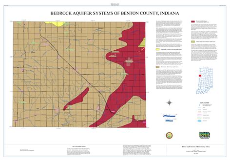 Dnr Water Aquifer Systems Maps 60 A And 60 B Unconsolidated And