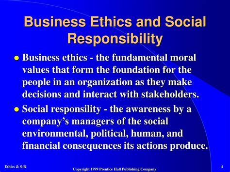 Ppt Ethics Social Responsibility And The Entrepreneur Powerpoint