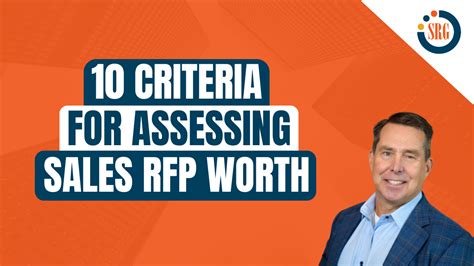 Is A Sales Rfp Worth Your Time 10 Criteria To You Can Use To Assess