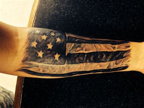 American Flag Forearm Tattoo Designs, Ideas and Meaning | Tattoos For You