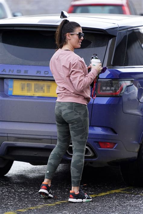 Becky Vardy Heads To Dancing On Ice Training Session In Nottingham CelebMafia