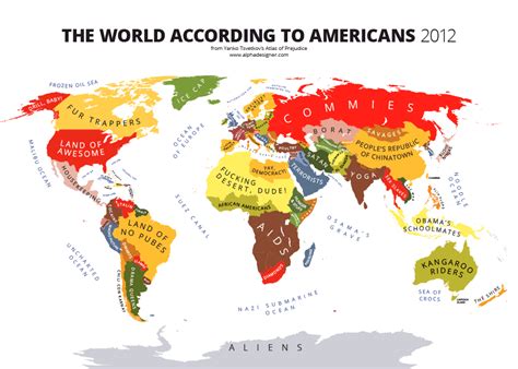 El Mapa Del Mundo Según Donald Trump