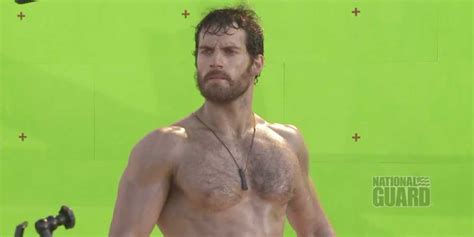 henry cavill works out shirtless as soldier of steel big gay picture show