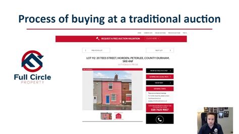 Buying Property At A Traditional Auction Youtube