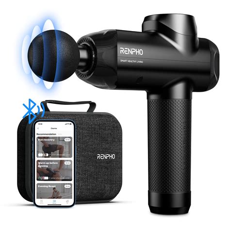 Renpho Portable Electric Handheld Smart Massager Gun With 6 Massage