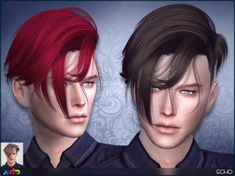Anto Echo Hair Sims 4 Hair Male Sims 4 Sims
