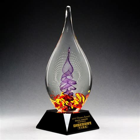 Art Glass Award Dream Award Glassical Designs Awards And Recogniton