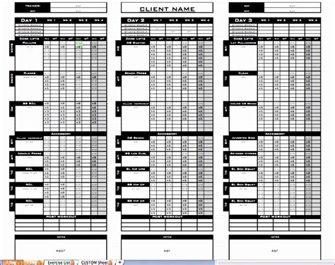 Professional workout template format excel, word and pdf, is a complete schedule sheet for the gyms and much physical training center likes where karate yoga and many other physical activities … Bodybuilding Excel Templates / 10 Excel Workout Templates - Excel Templates - Excel Templates