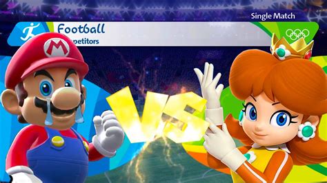 Mario Sonic At The Rio Olympic Games Mario Vs Yoshi Daisy Player YouTube