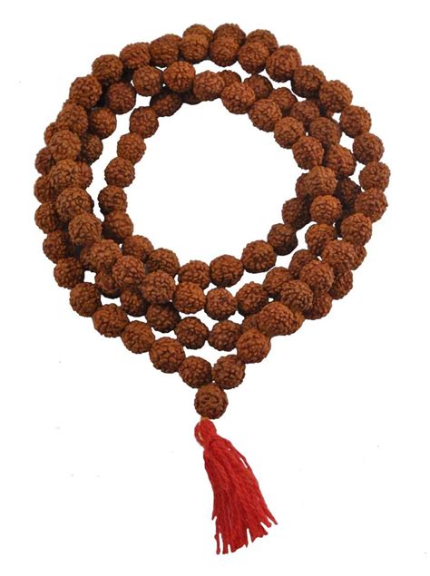 Rudraksha Mala Rudraksha 108 Beads Rudraksha Prayer Beads 108