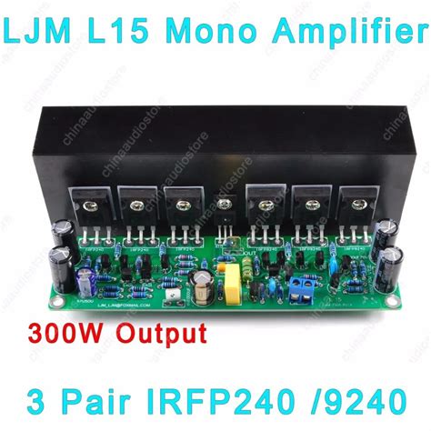 LJM L15 300W Assembled Mono L15 Amplifier Board For Audio Amplifier DIY