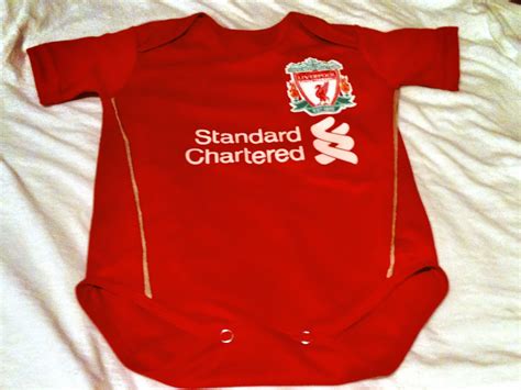 Liverpool baby onesie english premier baby one piece body suit. Liverpool baby jersey-found it on Amazon | Baby onesies ...
