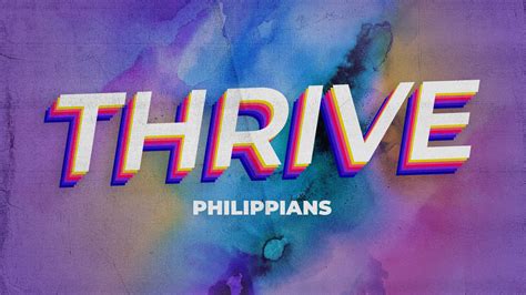 Thrive: Philippians - Southside Baptist Church