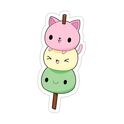Two Stickers With Cats Sitting On Top Of Each Other One Is Green And