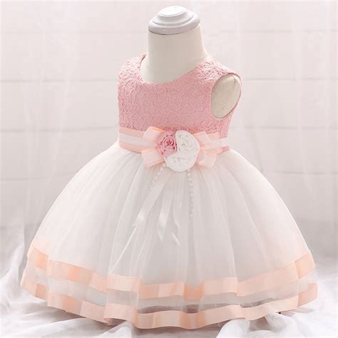 2018 New European And American New Baby Dresses Baby Birthday Party