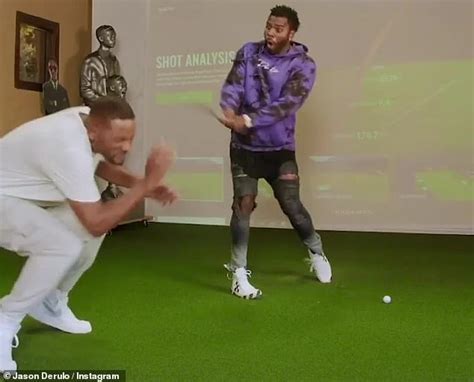 Jason Derulo Knocks Will Smiths Teeth Out With Golf Club But It All