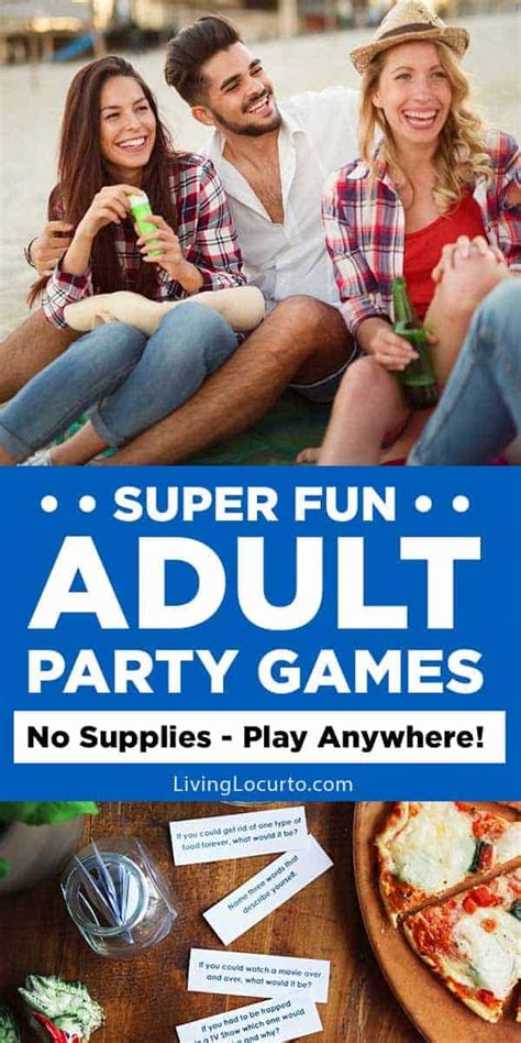 5 Fun Adult Games To Play At A Party Living Locurto