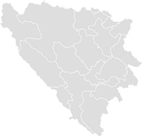 Bosniaherzegovina Blank Map Maker Printable Outline Blank Map Of