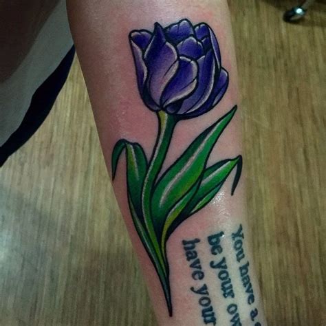 Tulip tattoos can have various meanings. Tulip Tattoos Designs, Ideas and Meaning | Tattoos For You