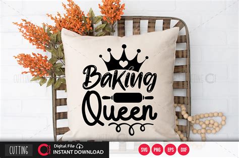 Baking Queen Svg Graphic By Printablesvg · Creative Fabrica