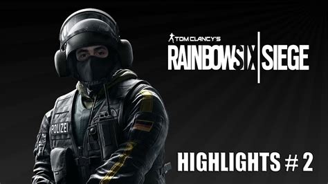 Rainbow Six Siege Ps4 Highlights 2 Youtube