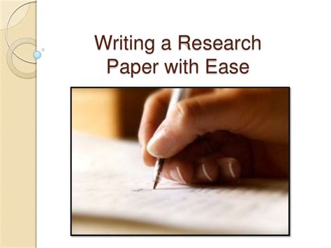 How To Write A Process Paper 6 Easy Steps