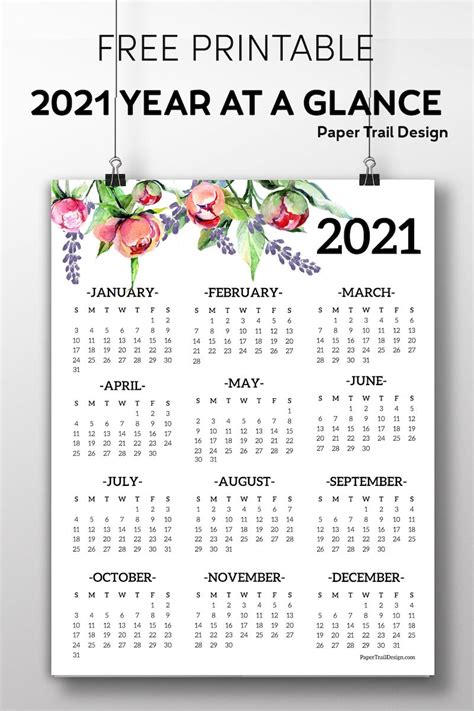 20+ Bookmark Calendar 2021 - Free Download Printable ...