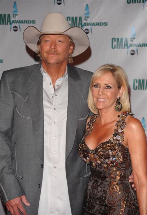 In the 18th year of their wedding, the couple almost went into divorce. Alan Jackson, Denise Jackson, 2008 | | herald-review.com