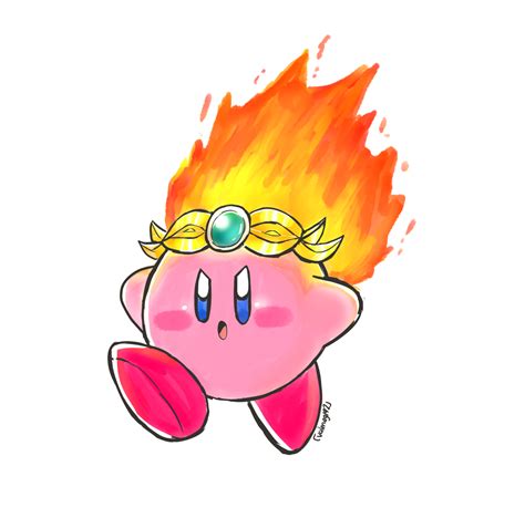 I Will Do My Best — Kirby Doodle I Did To Test A Brush A While Ago