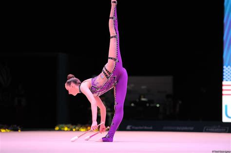 Day 2 Of Fig Rhythmic Gymnastics World Cup Kicks Off In Baku Photo