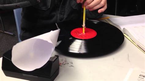 Did you know that you can read all vinyl records by standart needle and piece of paper? Homemade Record Player - YouTube