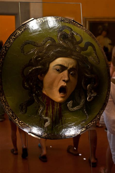 Medusa Painting By Caravaggio At Paintingvalley Com Explore Collection Of Medusa Painting By