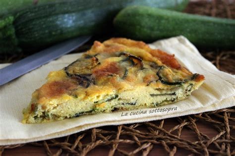 Frittata al forno di zucchine. Frittata al forno zucchine e mozzarella | La cucina sottosopra