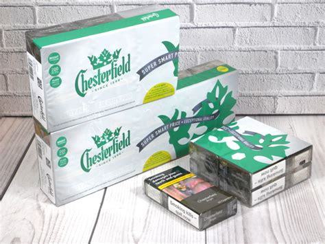 Chesterfield Bright Superking Cigarettes 20 Packs Of 20 Cigarettes 400
