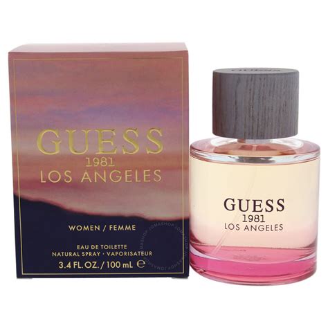 Guess 1981 Los Angeles By Guess For Women 34 Oz Edt Spray