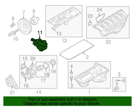 2007 2019 Bmw Oil Pump 11 41 7 613 549 Bmw Parts Worldwide